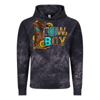 Cloud Black western cowboy Vintage Hoodie - NancyCooperArtShop