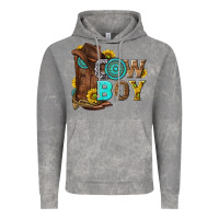 Cloud Rock western cowboy Vintage Hoodie - NancyCooperArtShop