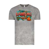 Cloud Rock camping vibes Vintage Tee - NancyCooperArtShop