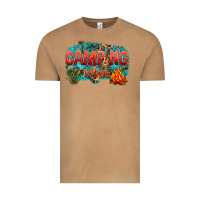Vintage Camel camping vibes Vintage Tee - NancyCooperArtShop
