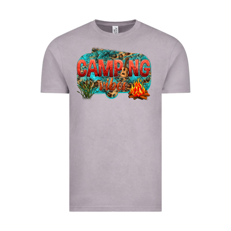 Camping Vibes Vintage Tee by NancyCooperArtShop | Teevron