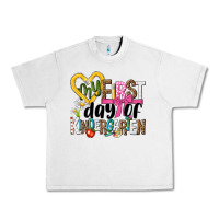 Lunar Rock my first day of kindergarten Urban Heavy Tee - NancyCooperArtShop