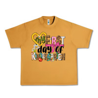Peanut Butter my first day of kindergarten Urban Heavy Tee - NancyCooperArtShop