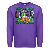 Purple Shut up liver you're fine Premium Sweatshirt - CowGirlArtShop