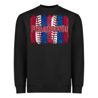 Black philadelphia baseball team spirit brushstrokes Heavyweight Sweatshirt - Artiststas