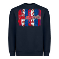 Navy philadelphia baseball team spirit brushstrokes Heavyweight Sweatshirt - Artiststas