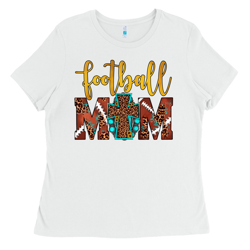 Football Mom Ladies Tee by JahusDesignShop | Teevron