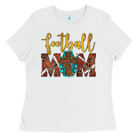 White football mom Ladies Tee - JahusDesignShop