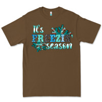 Cacao it's freezin' season Premium Tee - AdoDesignShop