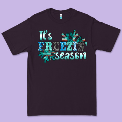 It's Freezin' Season Premium Tee Designed By Adodesignshop