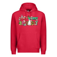Cardinal Don't worry be hoppy Easter Day Premium Hoodie - HowdyJamesFarm