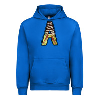 Cobalt softball alphabet a Urban Hoodie - CowhideDigitalArt