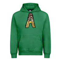 Emerald softball alphabet a Urban Hoodie - CowhideDigitalArt