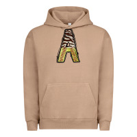 Pigment Burro softball alphabet a Urban Hoodie - CowhideDigitalArt