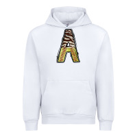 White softball alphabet a Urban Hoodie - CowhideDigitalArt
