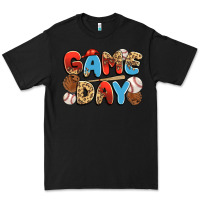 Black game day baseball Premium Tee - JahusDesignShop