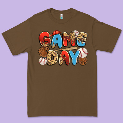 Game Day Baseball Premium Tee Designed By Jahusdesignshop