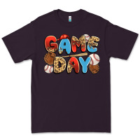 Plum game day baseball Premium Tee - JahusDesignShop