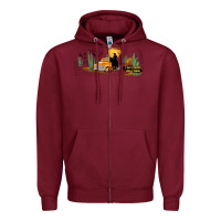Burgundy western i got a heart like a truck Zipper Hoodie - TumblerDesignByShophia