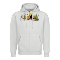Dove Grey western i got a heart like a truck Zipper Hoodie - TumblerDesignByShophia