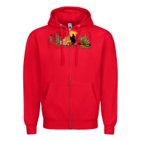Red western i got a heart like a truck Zipper Hoodie - TumblerDesignByShophia