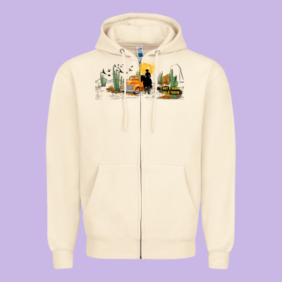 Western I Got A Heart Like A Truck Zipper Hoodie Designed By Tumblerdesignbyshophia