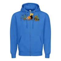 True Royal western i got a heart like a truck Zipper Hoodie - TumblerDesignByShophia