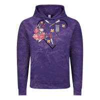 Cloud Purple phlebotomy add your name Vintage Hoodie - MaliasSmallBusiness
