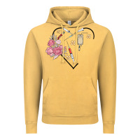 Vintage Mustard phlebotomy add your name Vintage Hoodie - MaliasSmallBusiness