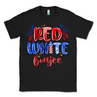 Black red white boujee Classic Tee - MaliasSmallBusiness