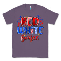 Lavender red white boujee Classic Tee - MaliasSmallBusiness