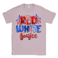 Lilac red white boujee Classic Tee - MaliasSmallBusiness