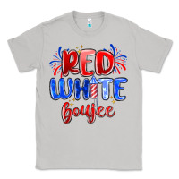 Moon Dust red white boujee Classic Tee - MaliasSmallBusiness