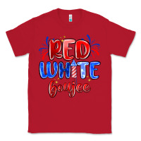 Red red white boujee Classic Tee - MaliasSmallBusiness
