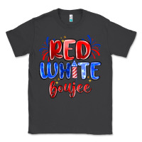 Smoke red white boujee Classic Tee - MaliasSmallBusiness