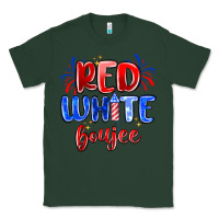 Sports Green red white boujee Classic Tee - MaliasSmallBusiness