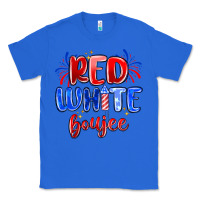 True Royal red white boujee Classic Tee - MaliasSmallBusiness