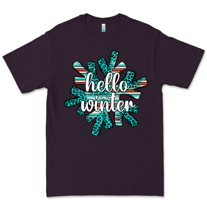Hello Winter Premium Tee by AdoDesignShop | Teevron