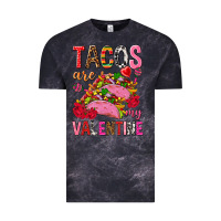 Cloud Black tacos are my valentine Vintage Tee - NancyCooperArtShop