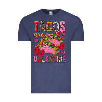 Vintage Denim tacos are my valentine Vintage Tee - NancyCooperArtShop