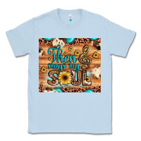 Dusty Blue then sings my soul treble clef Classic Tee - JahusDesignShop