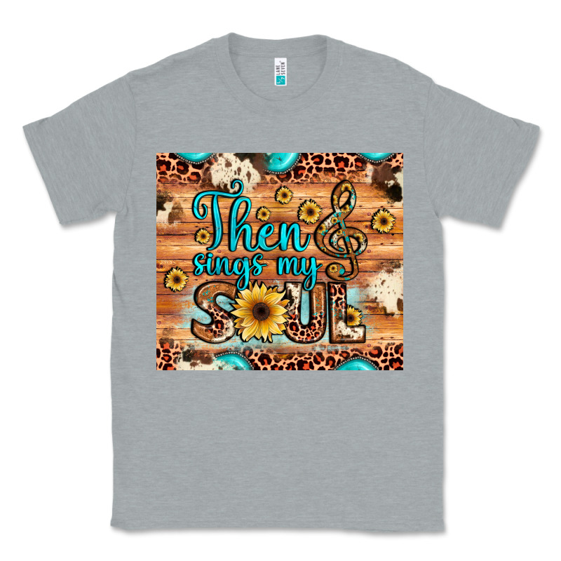 Then Sings My Soul Treble Clef Classic Tee by JahusDesignShop | Teevron