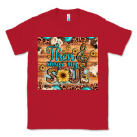 Red then sings my soul treble clef Classic Tee - JahusDesignShop
