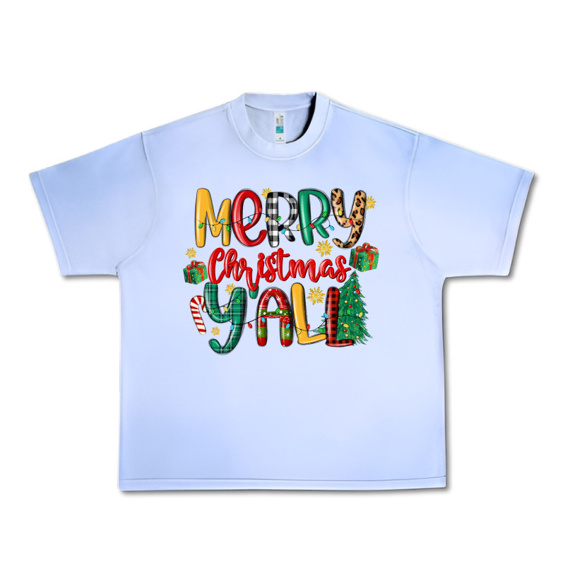 Merry Christmas Y'all Urban Heavy Tee by MaliasSmallBusiness | Teevron