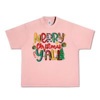 Salmon merry christmas y'all Urban Heavy Tee - MaliasSmallBusiness