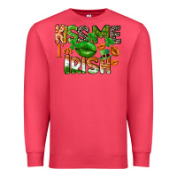 Cardinal Kiss me i am irish St. Patrick's Day Premium Sweatshirt - CowGirlArtShop