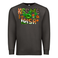 Smoke Kiss me i am irish St. Patrick's Day Premium Sweatshirt - CowGirlArtShop