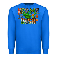 True Royal Kiss me i am irish St. Patrick's Day Premium Sweatshirt - CowGirlArtShop