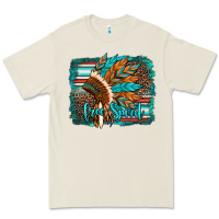 Bone free spirit native american indian headdress Premium Tee - Artiststas