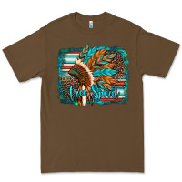 Cacao free spirit native american indian headdress Premium Tee - Artiststas